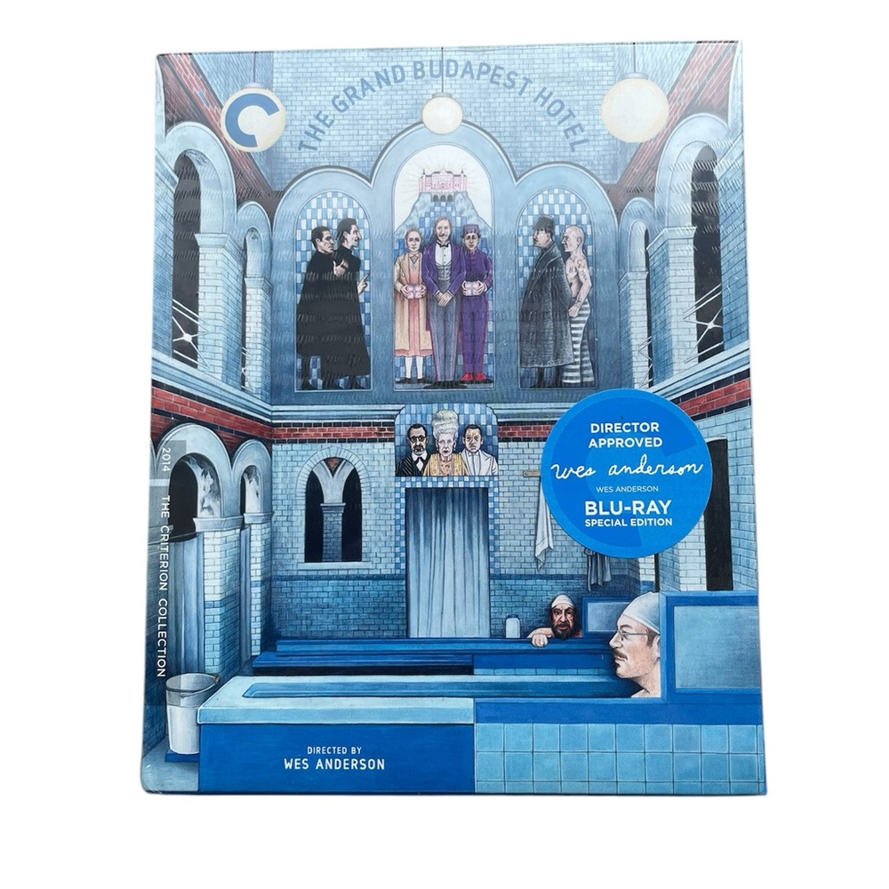New The Grand Budapest Hotel Blu-ray Special Edition (The Criterion Collection)